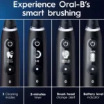 مسواک برقی اورال بی سری 6 مدل iO6 Black Lava (eco pack) - Image 4
