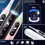 مسواک برقی اورال بی سری 6 مدل iO6 Black Lava (eco pack) - Image 8