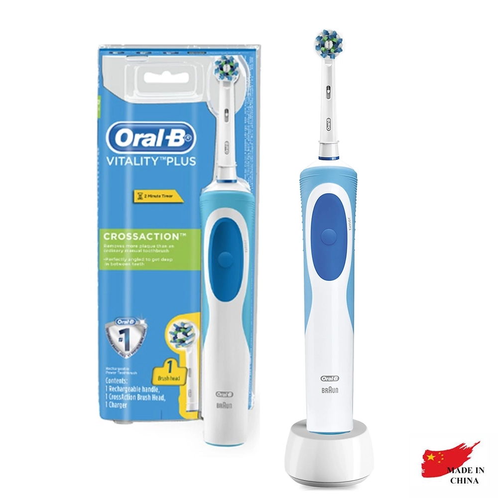 oral b -vitality cross-plus (11) مسواک برقی اورال بی مدل Vitality plus Cross Actionَ - Image 1