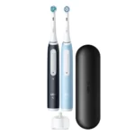 مسواک برقی اورال بی مدل (matt black&ice blue) IO series3 duo - Image 2