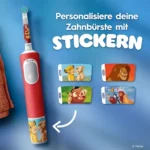 مسواک برقی کودک اورال بی مدل PRO KIDS 3+ (LION KING) - تصویر 3