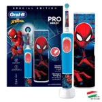 مسواک برقی کودک اورال بی اسپایدرمن مدل PRO KIDS 3+ (SPIDER MAN)
