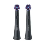 سَری مسواک برقی اورال بی IO Radiant White 2pcs (Black) - تصویر 2